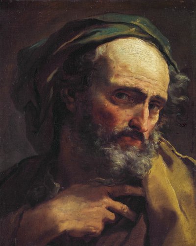 Study of a Bearded Man by Gaetano Gandolfi